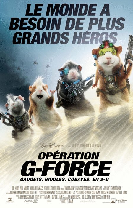 L'affiche du film Opération G-Force [2009]