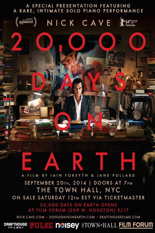 Poster of the movie 20,000 Days on Earth [2014]
