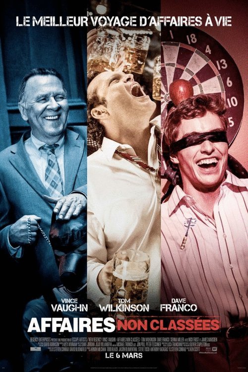 L'affiche du film Affaires non classées [2015]