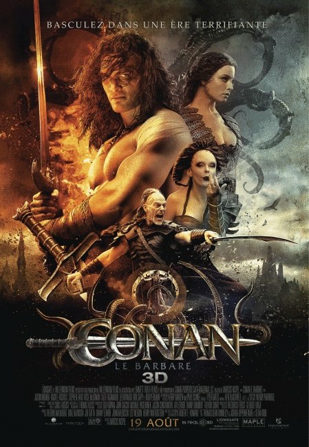 L'affiche du film Conan le barbare [2011]