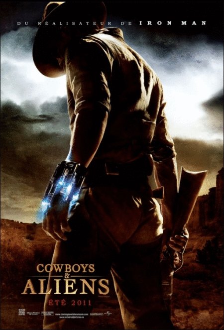 L'affiche du film Cowboys & Aliens v.f. [2011]