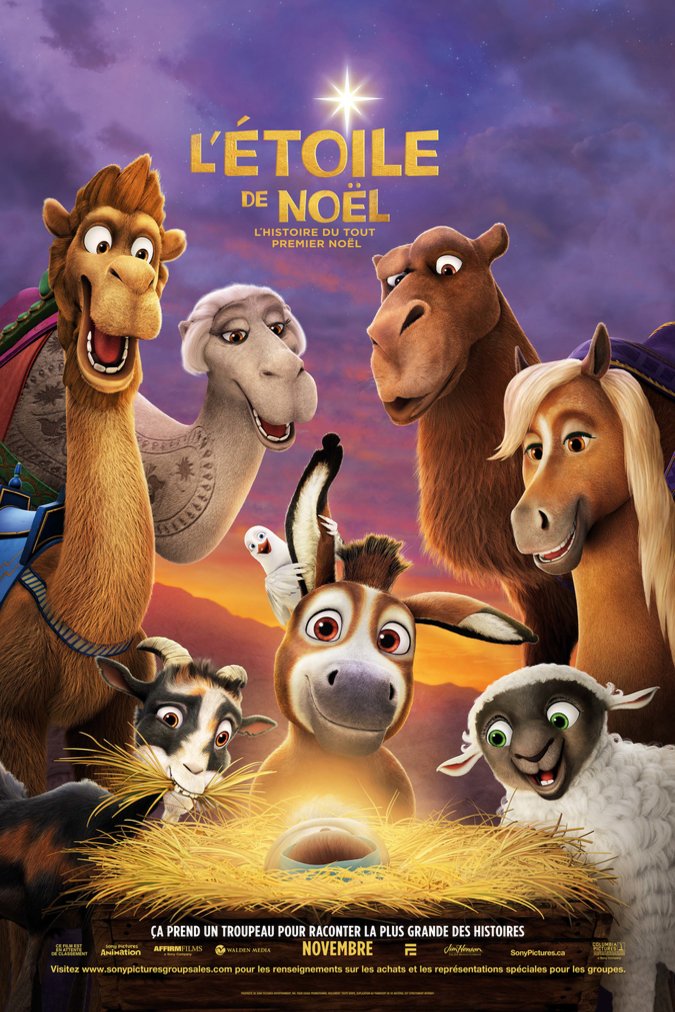 L'affiche du film L'Étoile de Noël [2017]