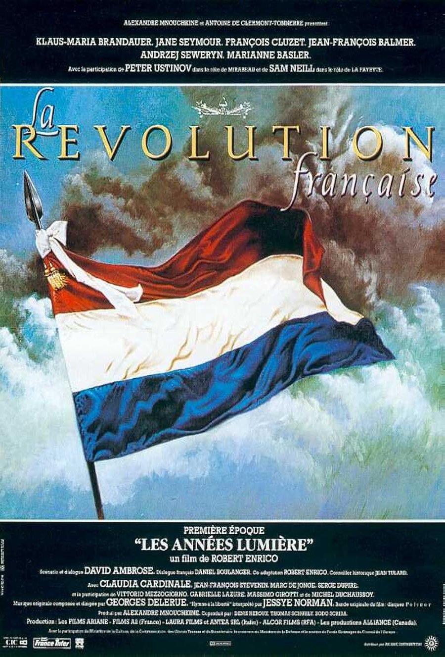 L'affiche du film La révolution française [1989]