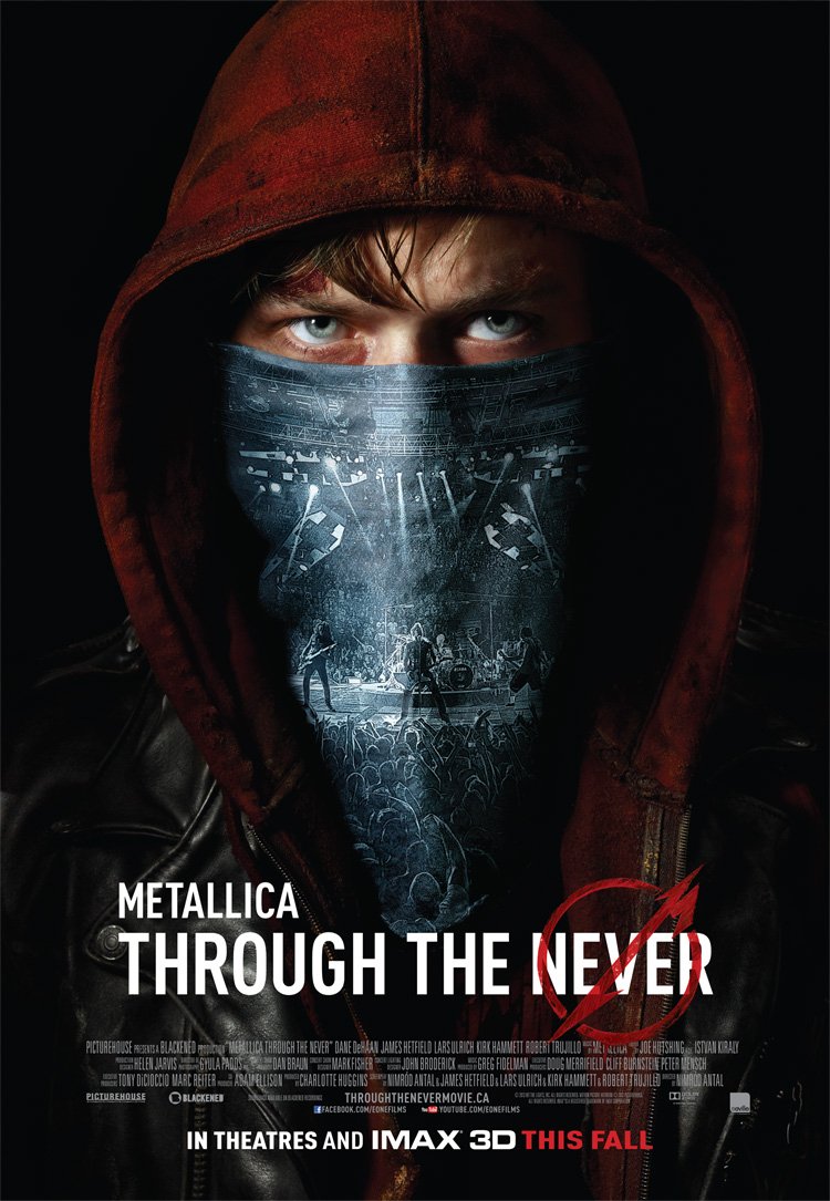L'affiche du film Metallica Through the Never [2013]