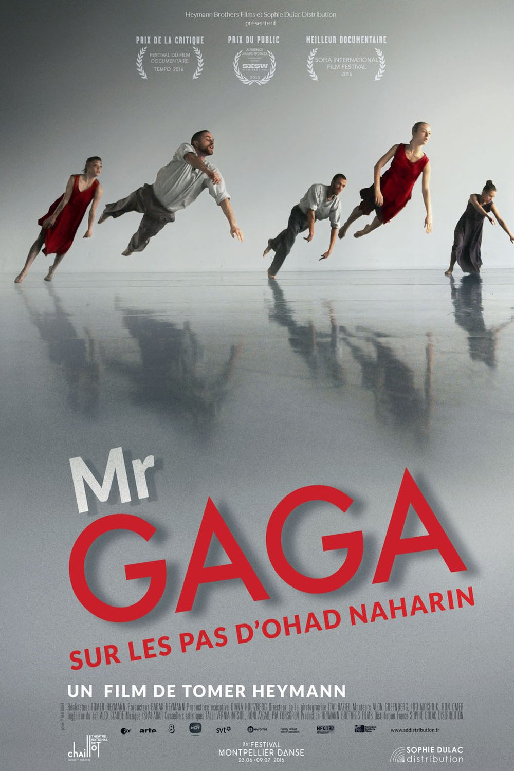 L'affiche du film Mr Gaga: Sur les pas d'Ohad Naharin [2015]
