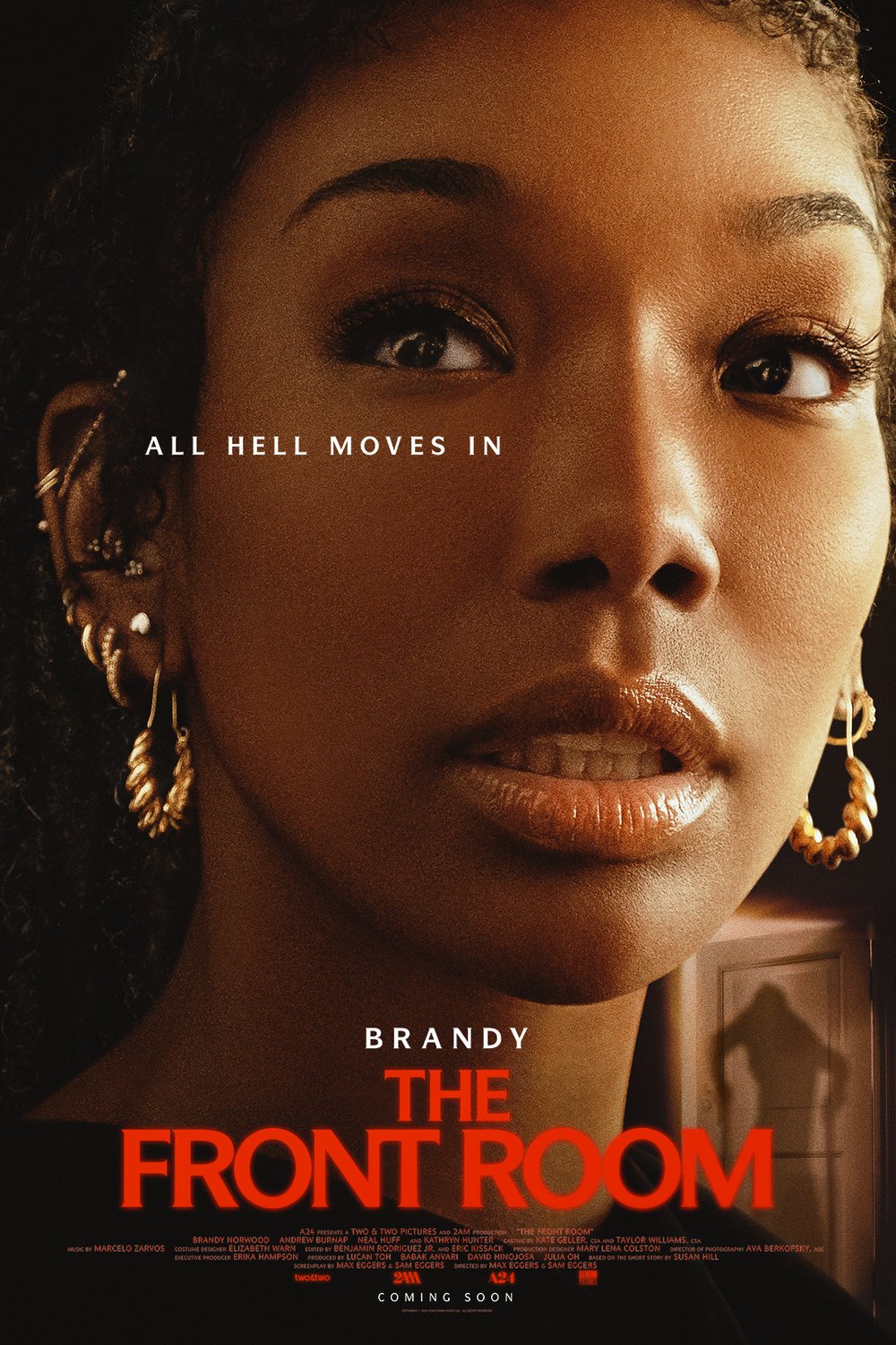 L'affiche du film The Front Room [2024]