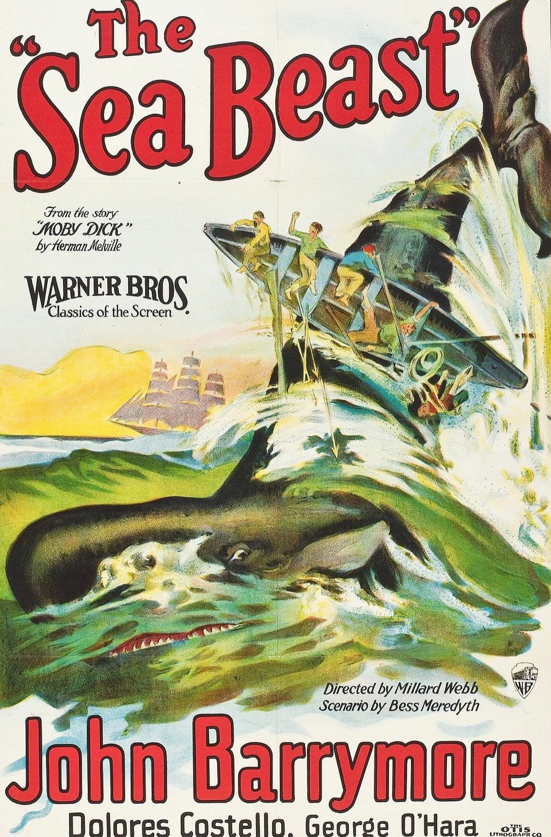 L'affiche du film Jim le harponneur [1926]