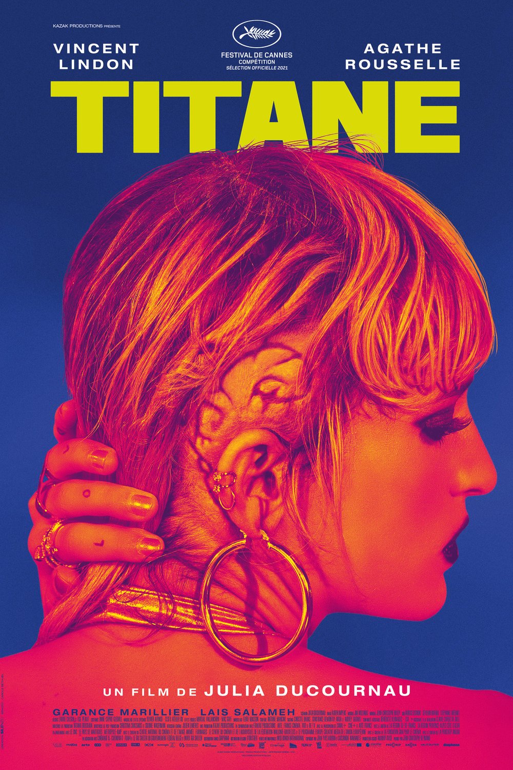 L'affiche du film Titane [2021]