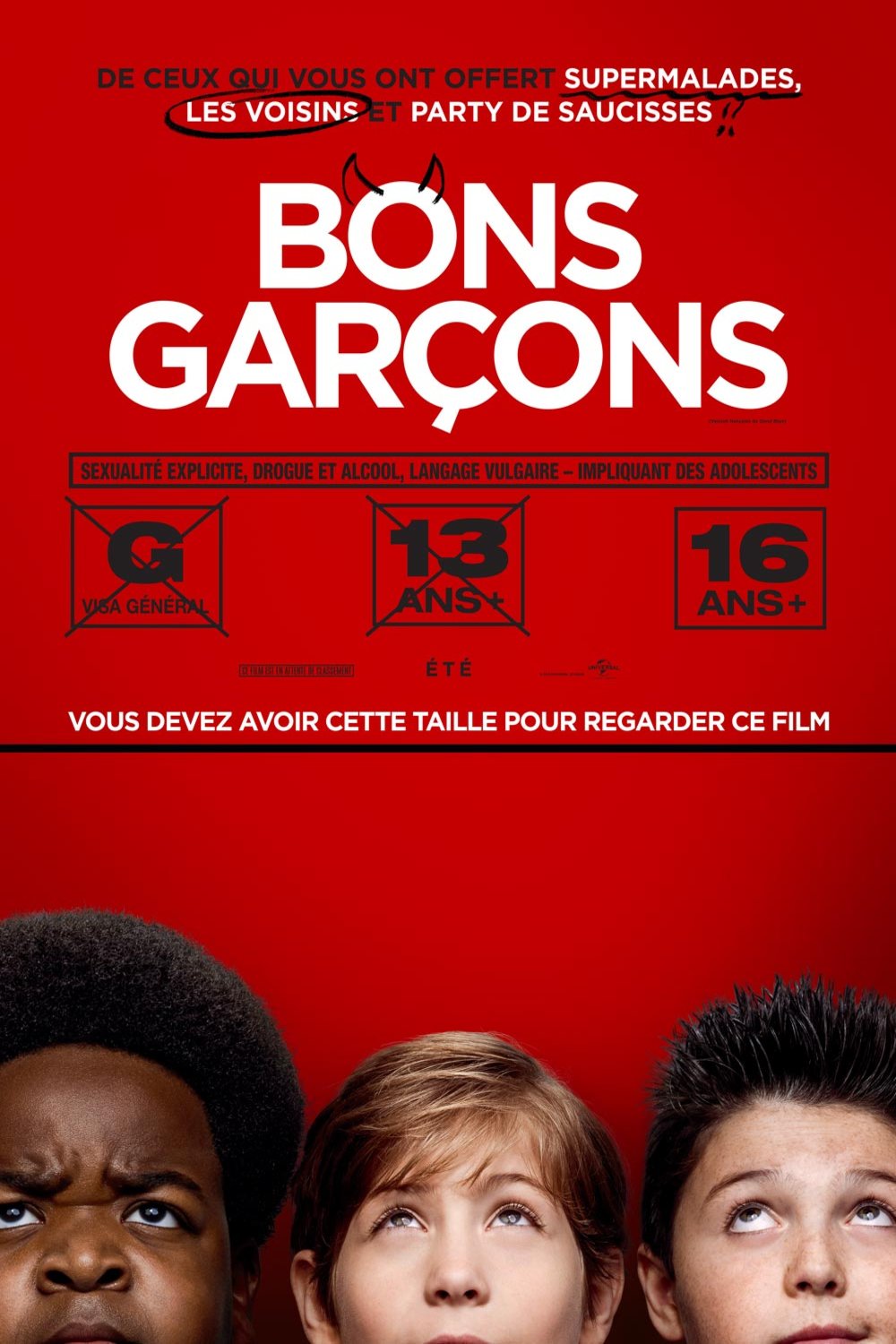 L'affiche du film Bons garçons [2019]