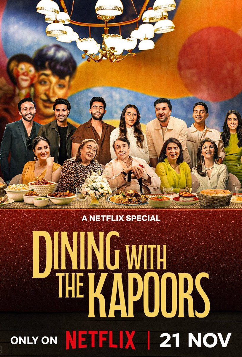 L'affiche du film Dining with the Kapoors [2025]