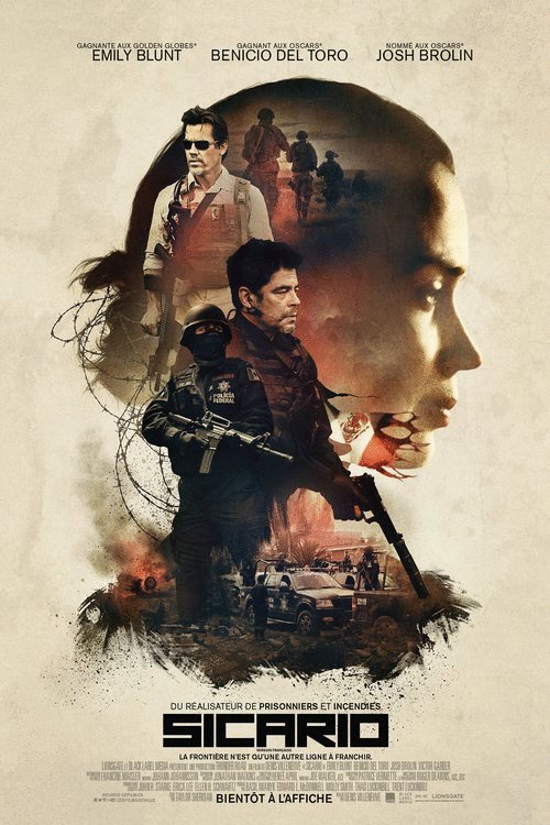 L'affiche du film Sicario v.f. [2015]