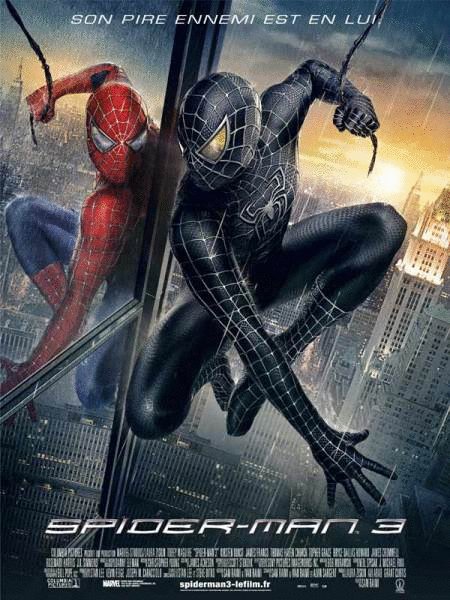 L'affiche du film Spider-Man 3 v.f. [2007]