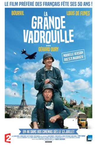 L'affiche du film La grande vadrouille [1966]