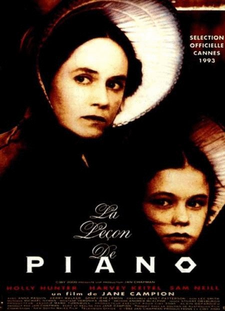 L'affiche du film La leçon de piano [1993]