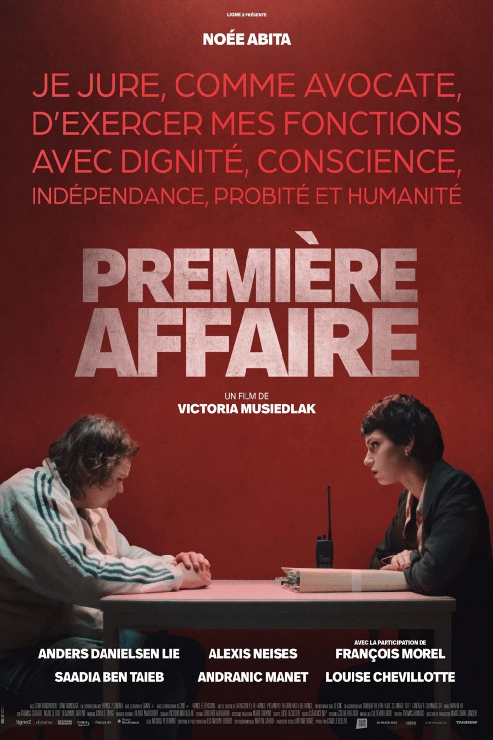 L'affiche du film Première affaire [2023]