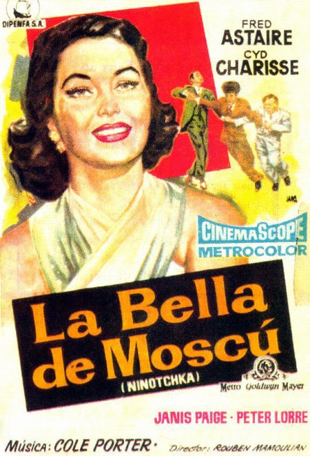 L'affiche du film La Belle de Moscou [1957]