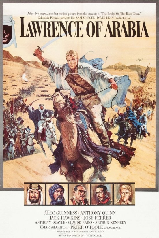 Poster of the movie Lawrence of Arabia [1962]