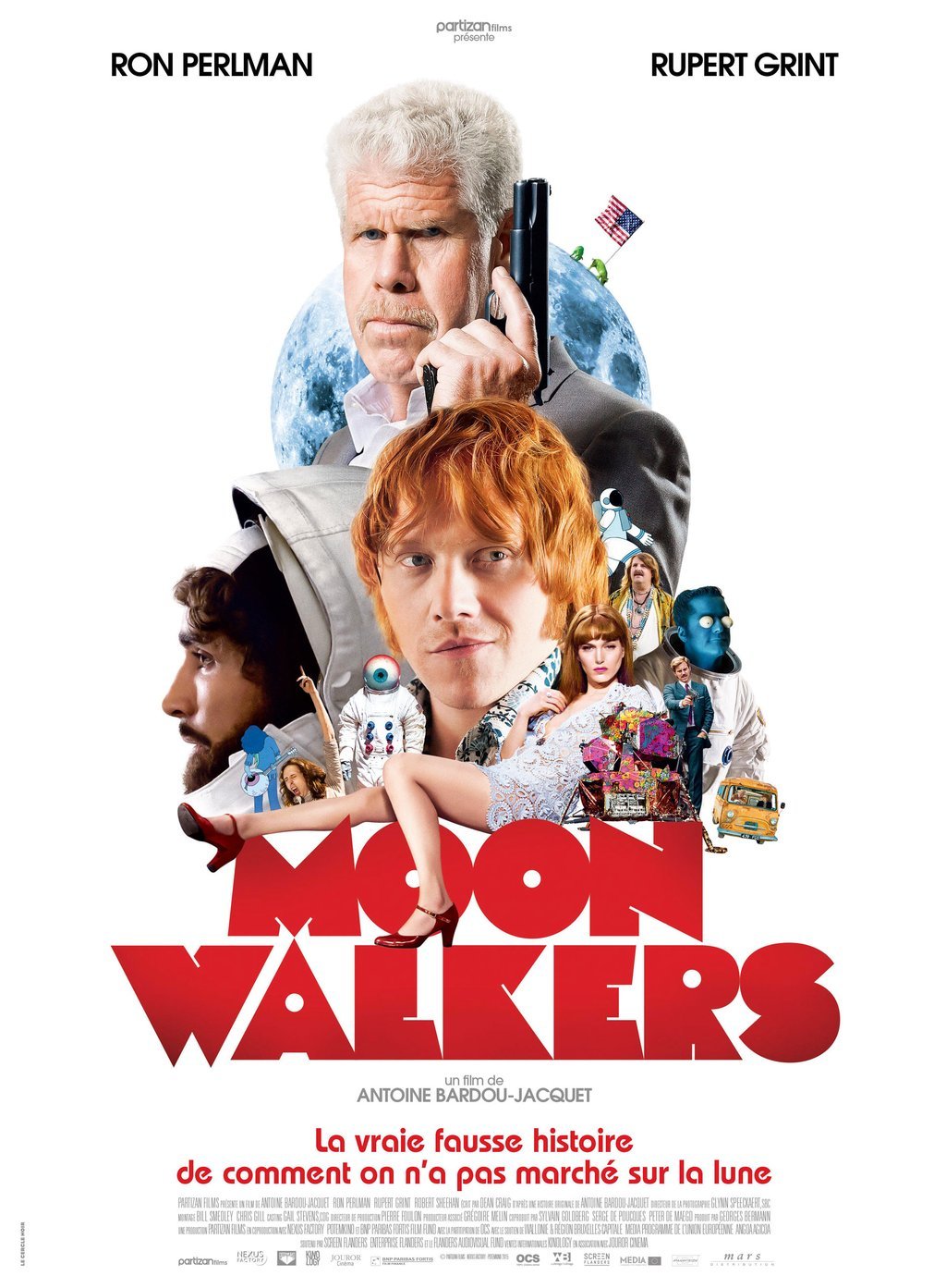 L'affiche du film Moonwalkers [2015]