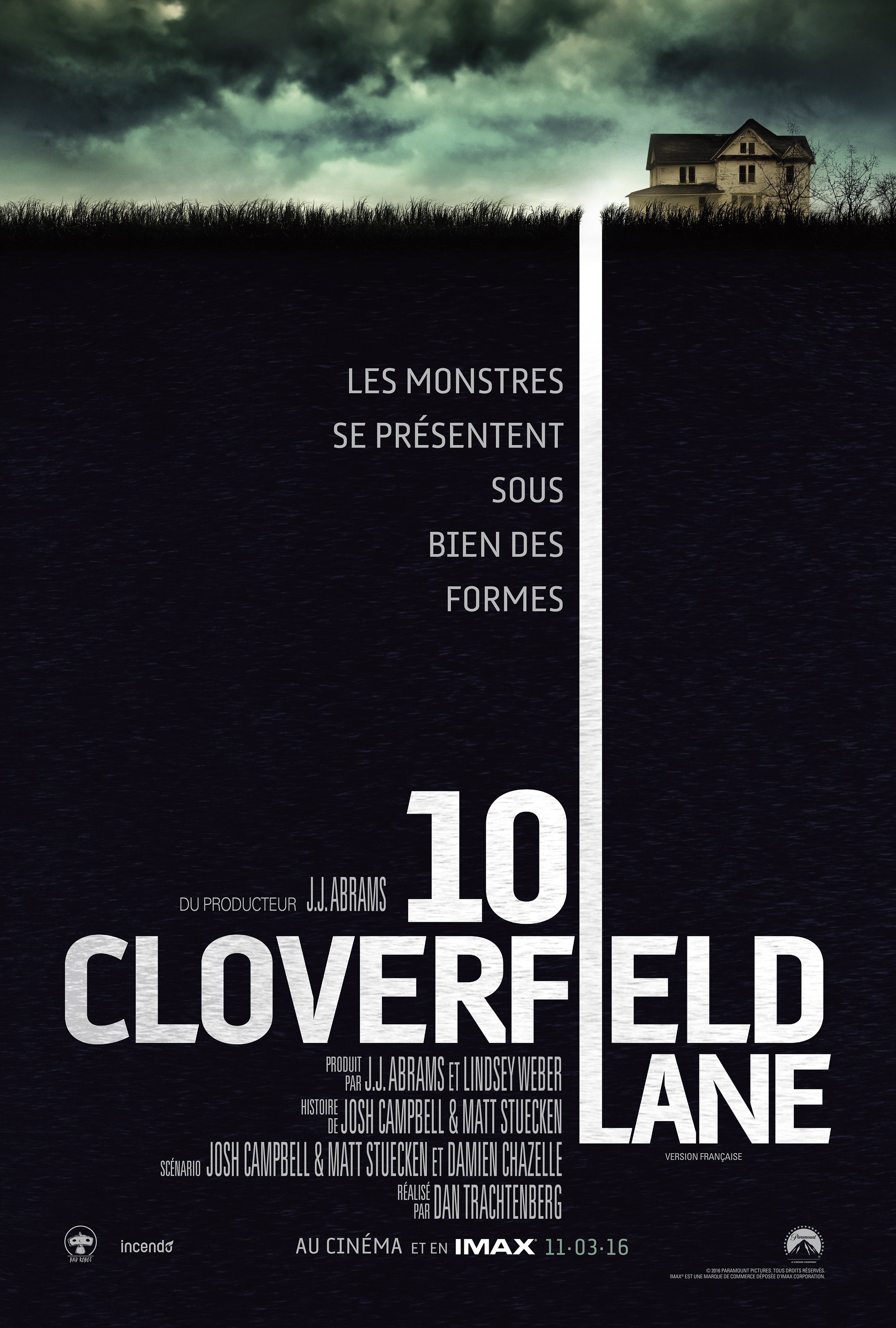L'affiche du film 10 Cloverfield Lane v.f. [2016]