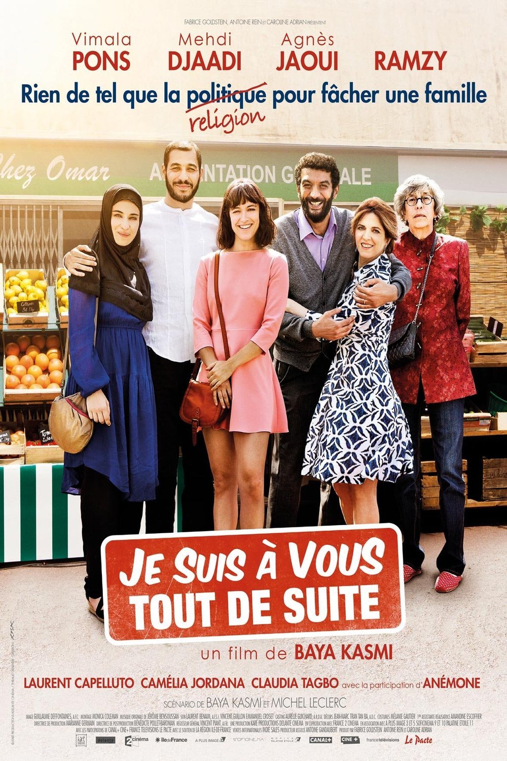 L'affiche du film Je suis à vous tout de suite [2015]