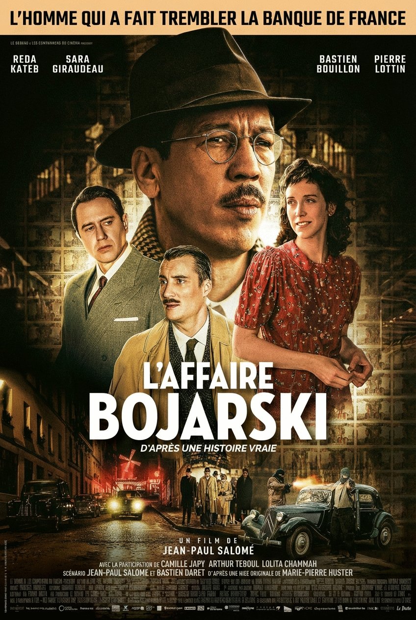L'affiche du film Le Faux Monnayeur: L'affaire Bojarski [2025]