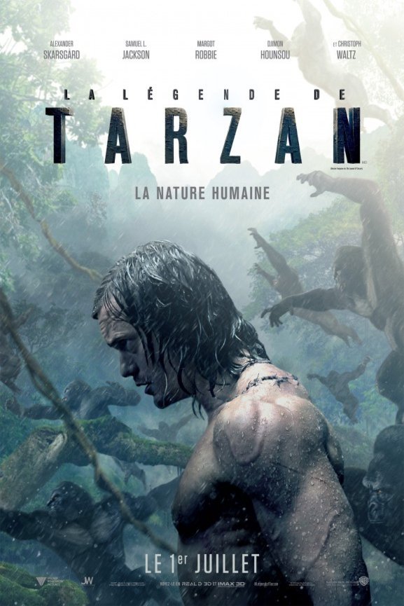 L'affiche du film La Légende de Tarzan [2016]