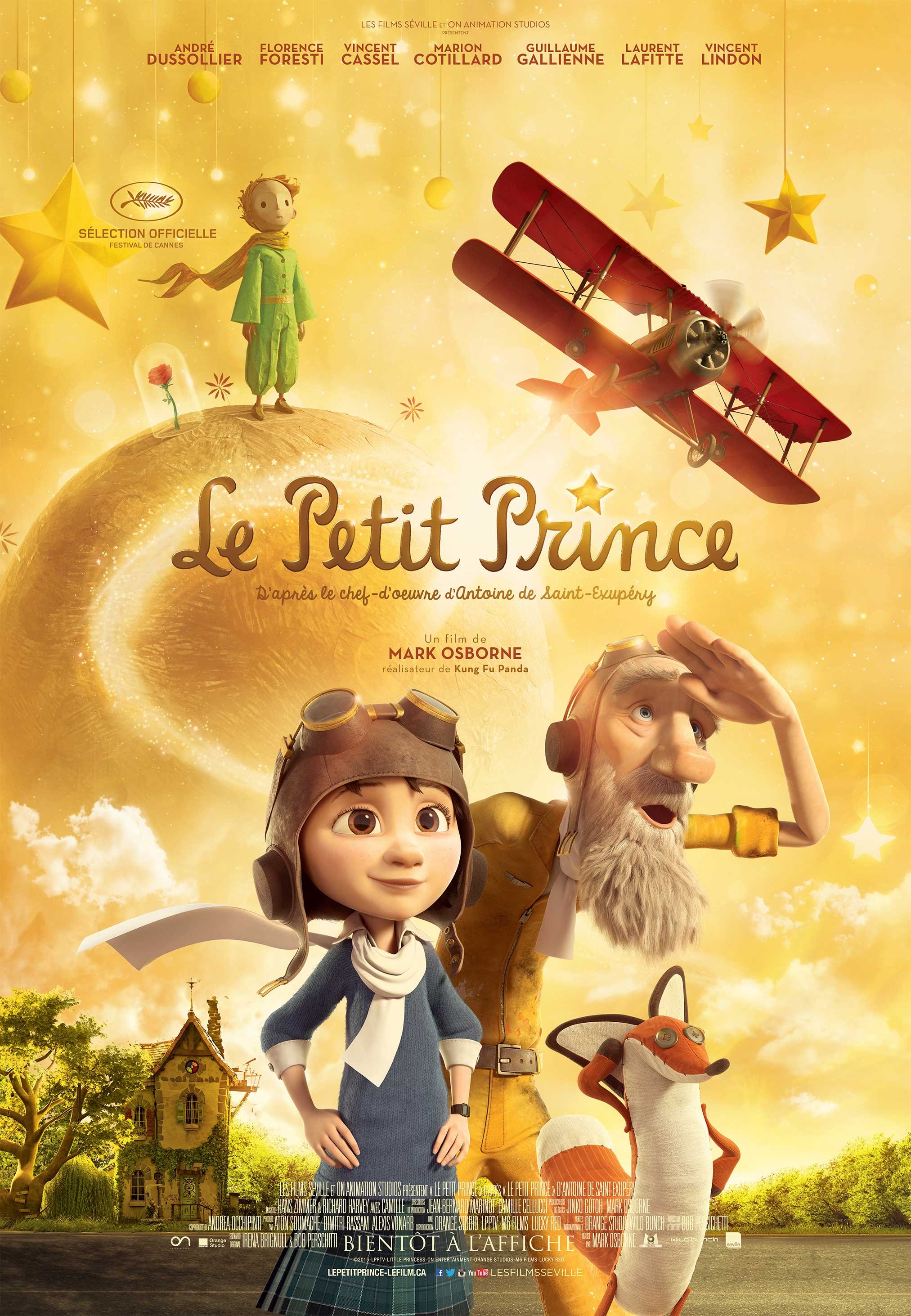 L'affiche du film Le Petit Prince [2015]