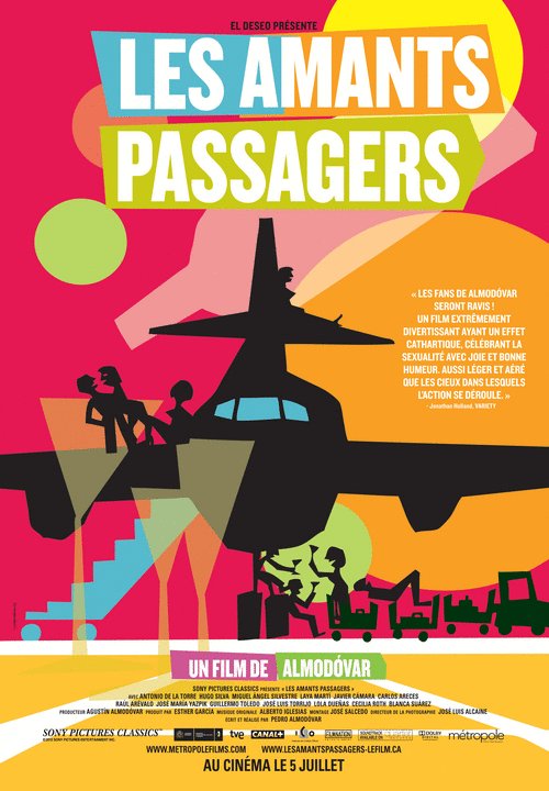 L'affiche du film Les Amants passagers [2013]