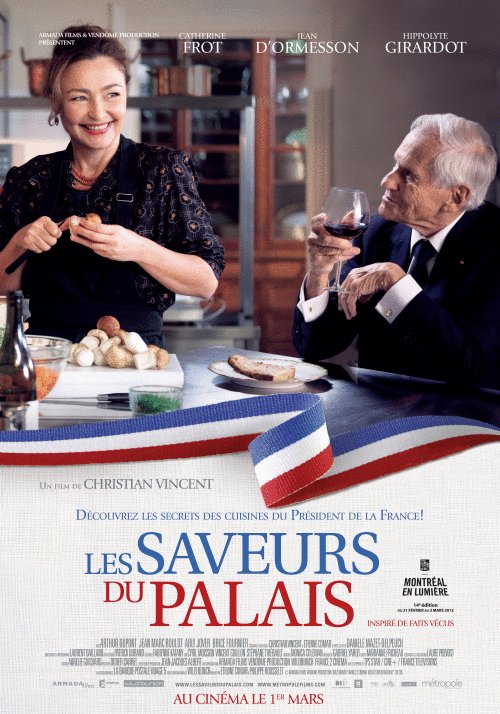 L'affiche du film Les saveurs du palais [2012]
