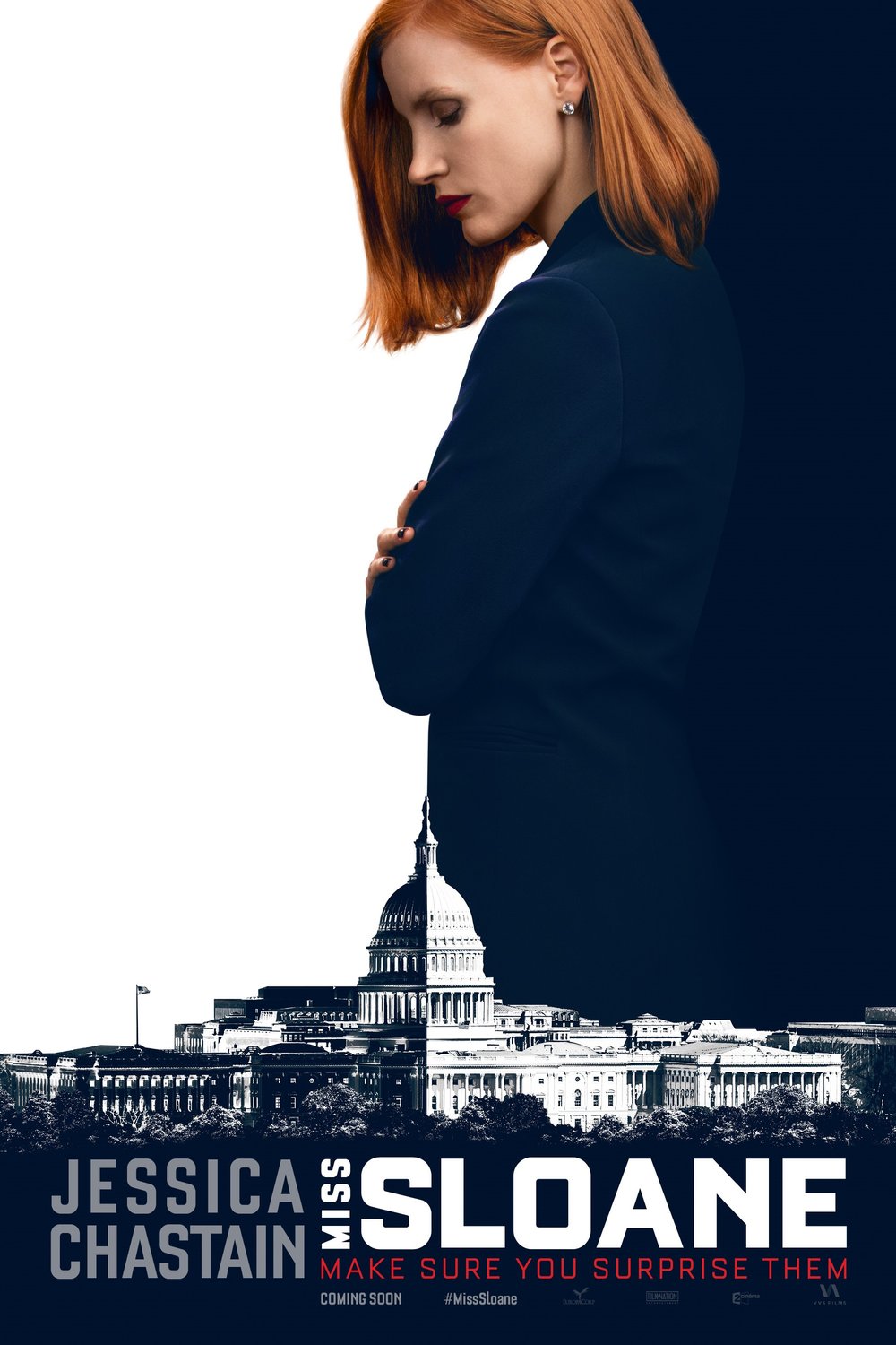 L'affiche du film Miss Sloane [2016]