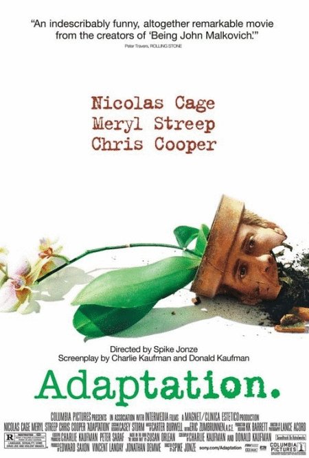 L'affiche du film Adaptation [2002]
