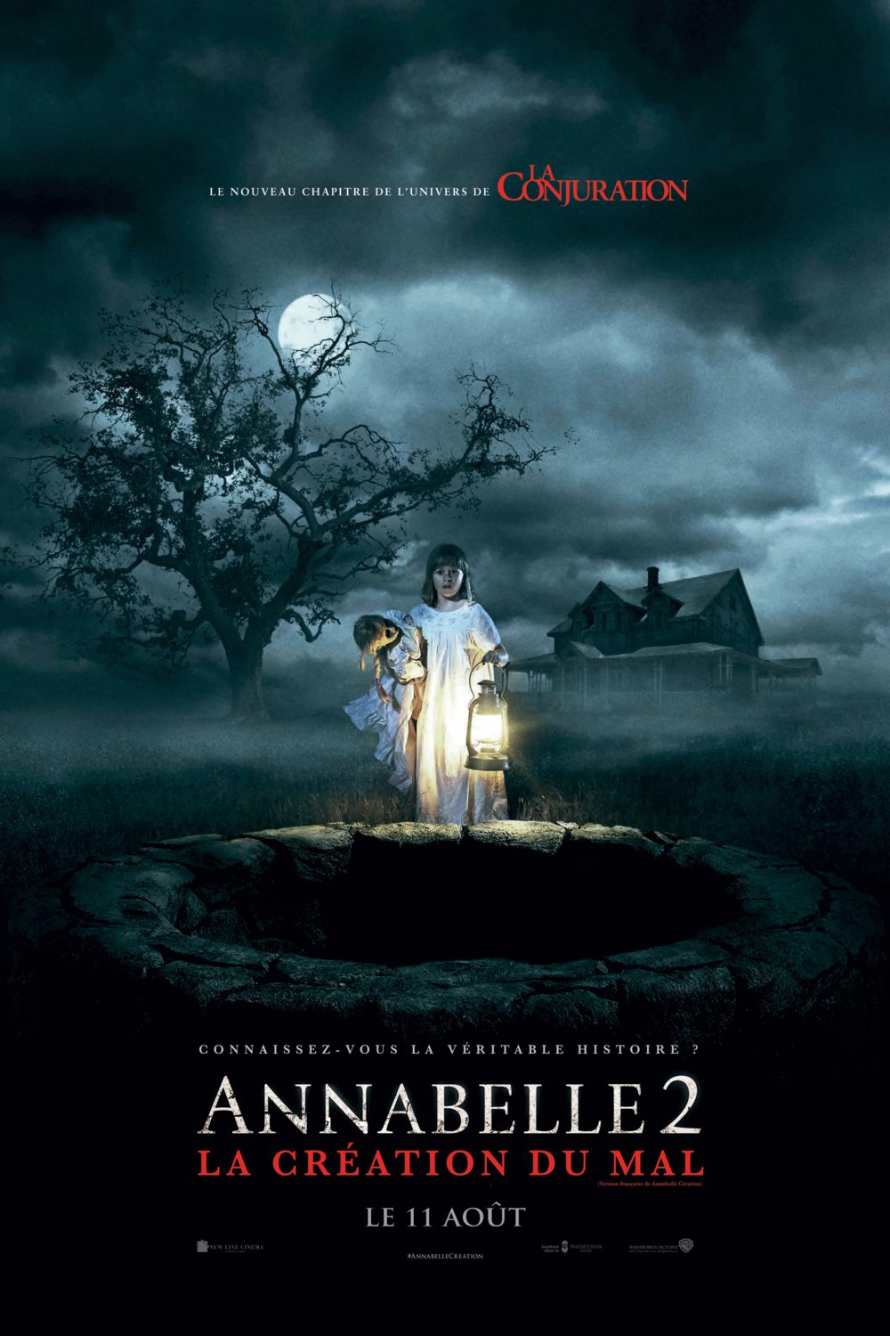 L'affiche du film Annabelle 2: La création du mal [2017]
