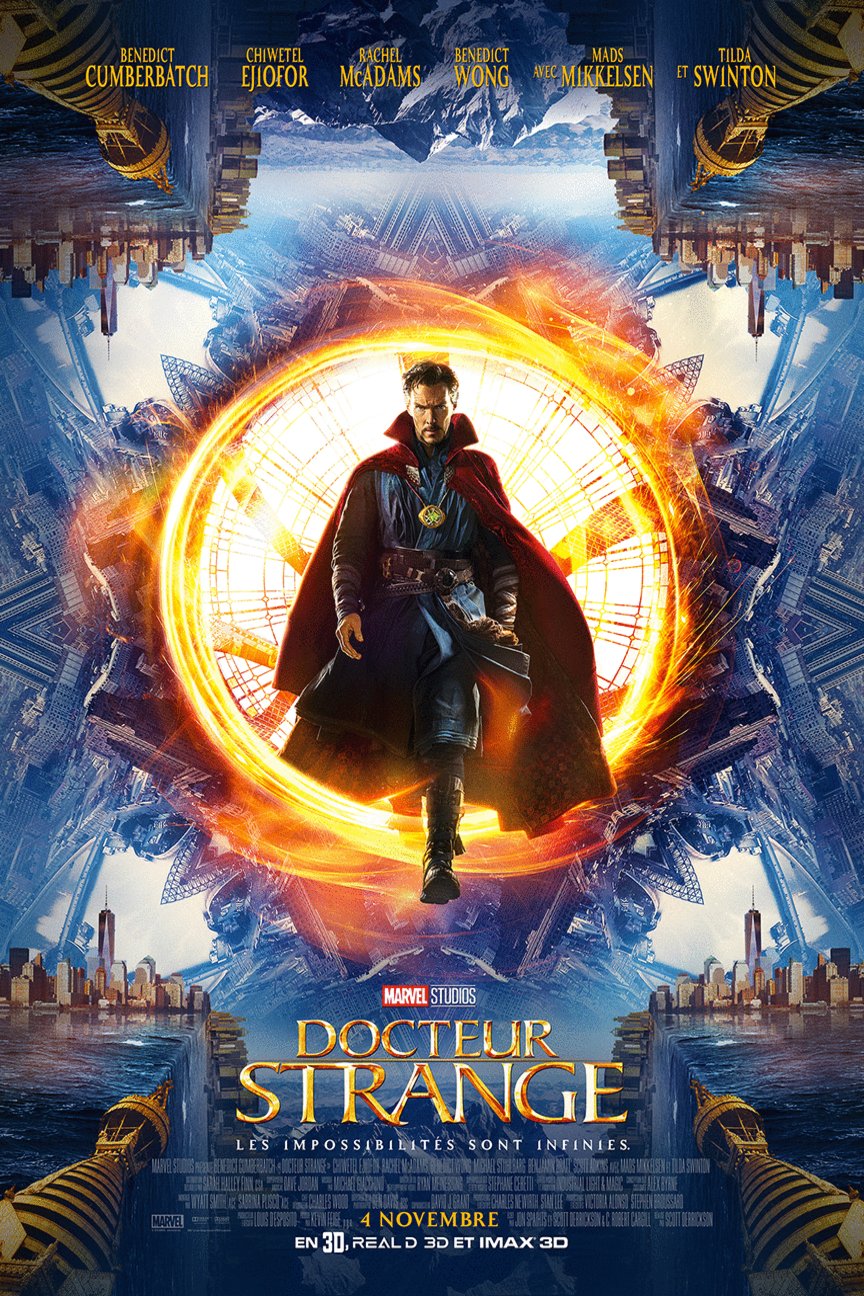 L'affiche du film Docteur Strange v.f. [2016]