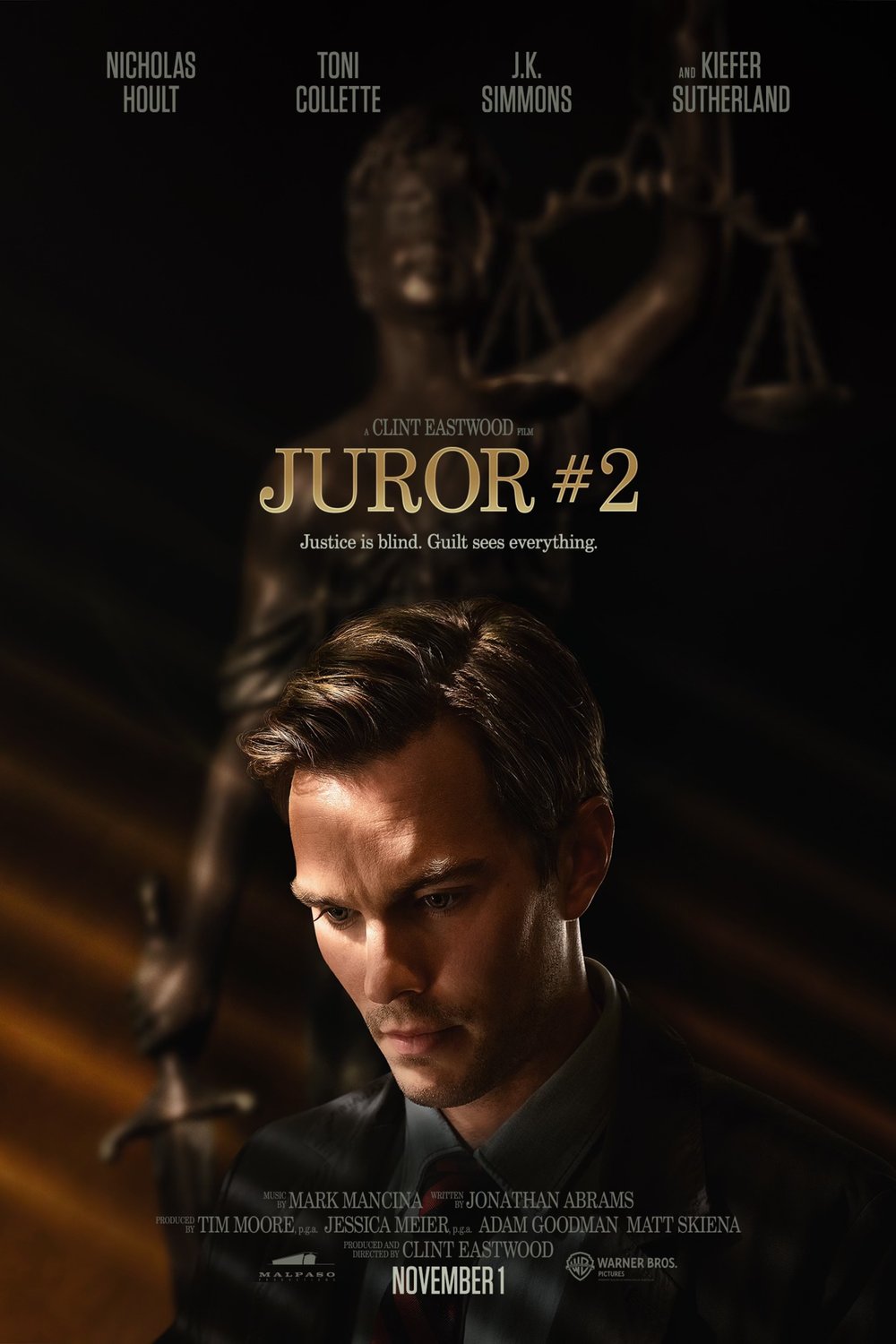 L'affiche du film Juror #2 [2024]