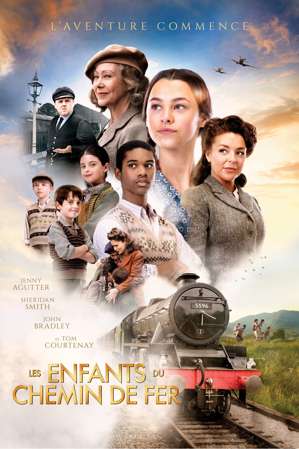 L'affiche du film Les enfants du chemin de fer [2022]