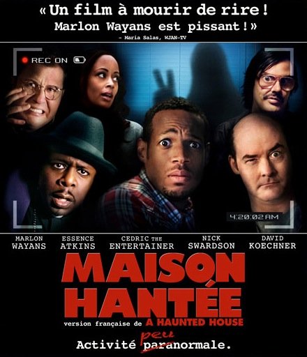 L'affiche du film Maison hantée [2013]