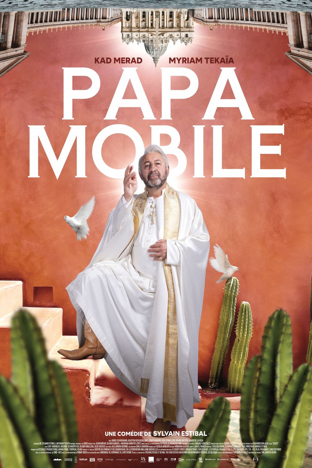 L'affiche du film Papamobile [2025]