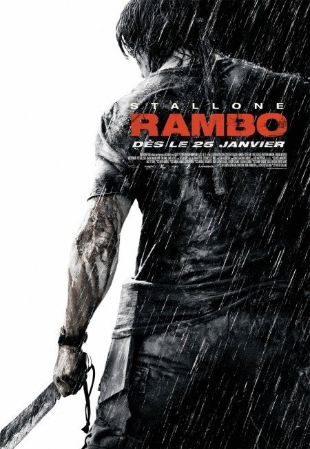 L'affiche du film Rambo v.f. [2008]