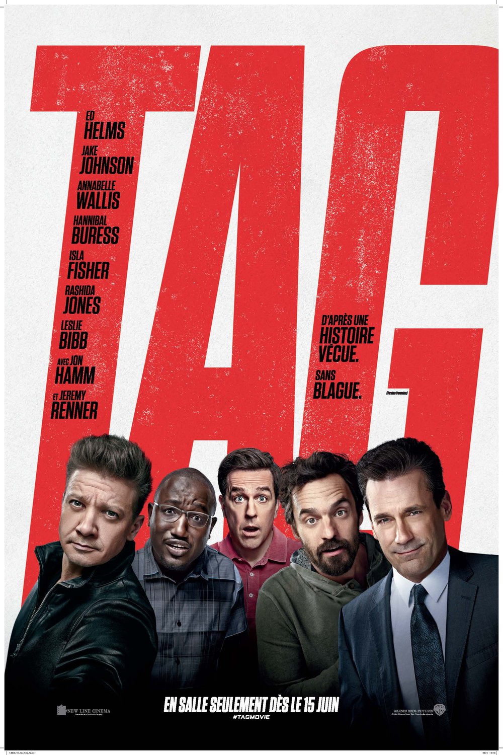 L'affiche du film Tag v.f. [2018]