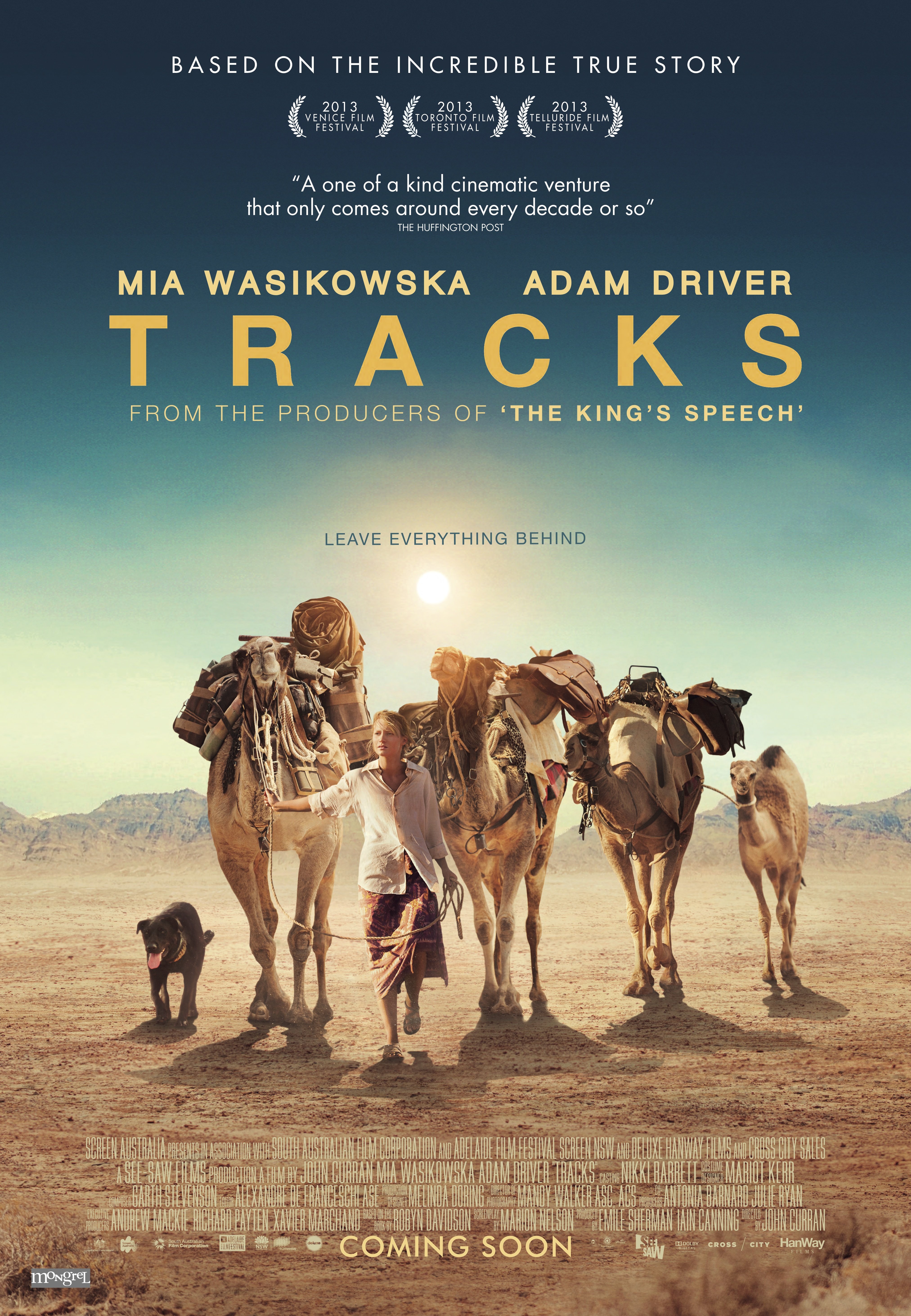L'affiche du film Tracks [2013]