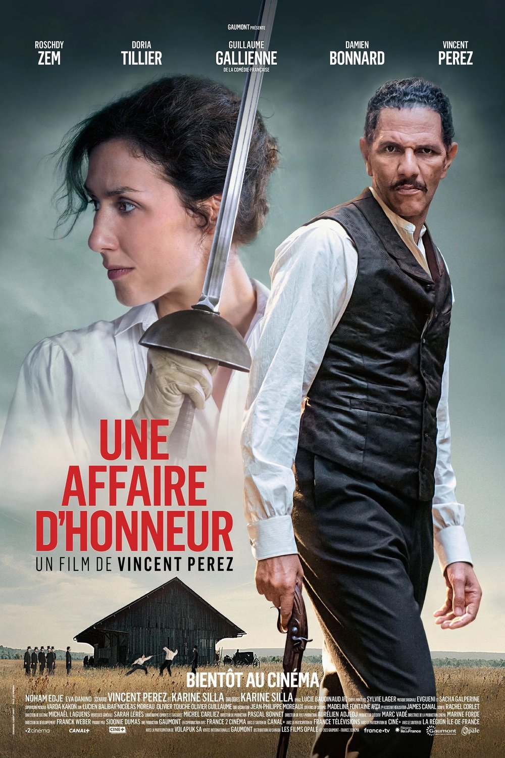L'affiche du film Une affaire d'honneur [2023]