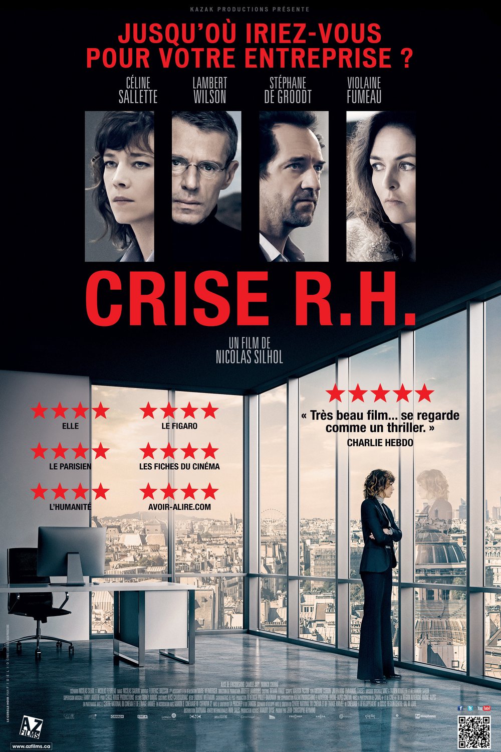 L'affiche du film Crise R.H. [2017]