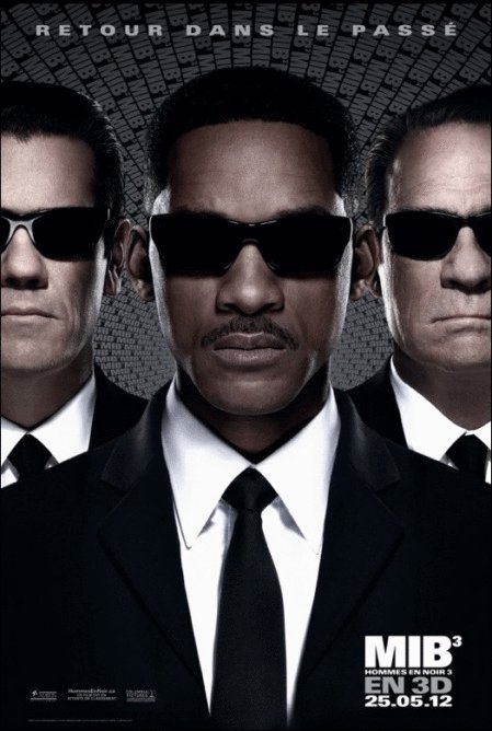 L'affiche du film Hommes en noir 3 [2012]