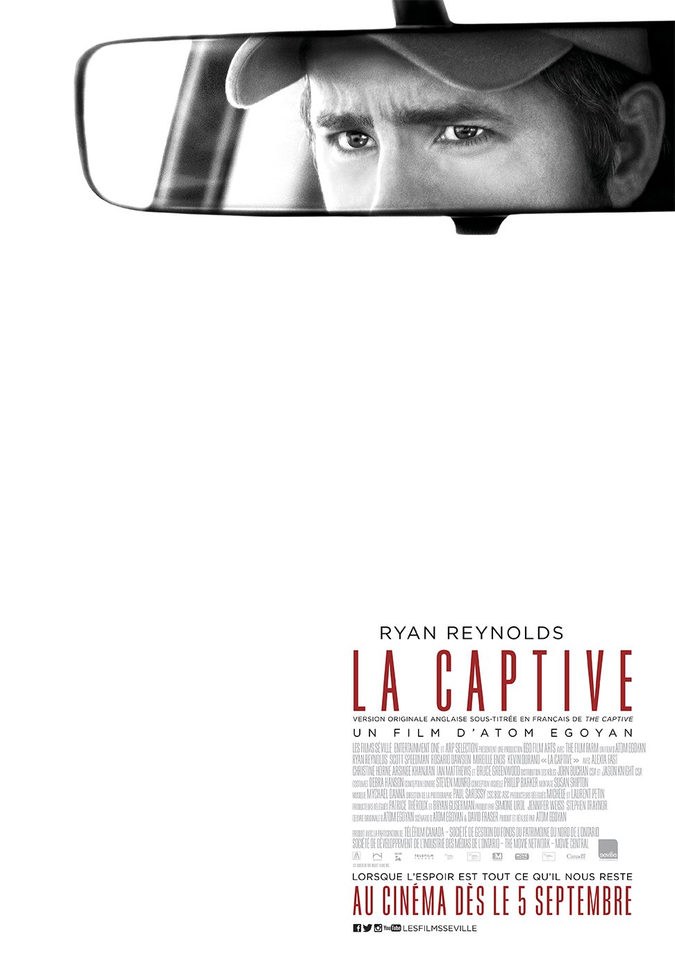 L'affiche du film La Captive v.f. [2014]