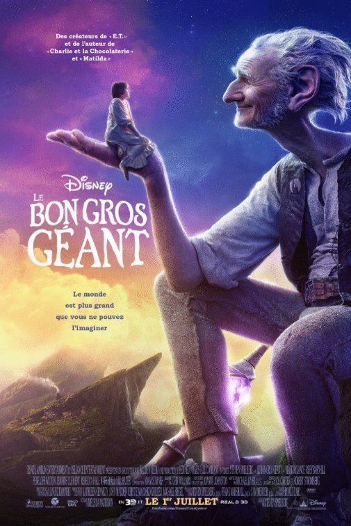 L'affiche du film Le Bon gros géant [2016]