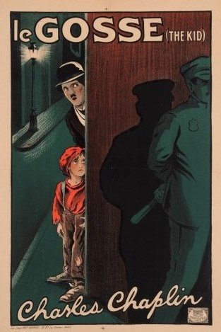 L'affiche du film Le Gosse [1921]