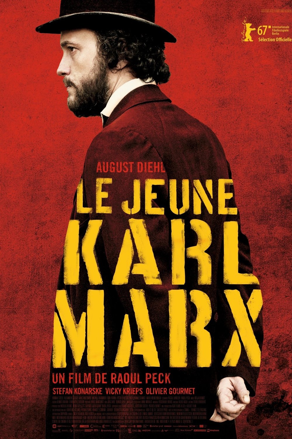 L'affiche du film Le Jeune Karl Marx [2017]