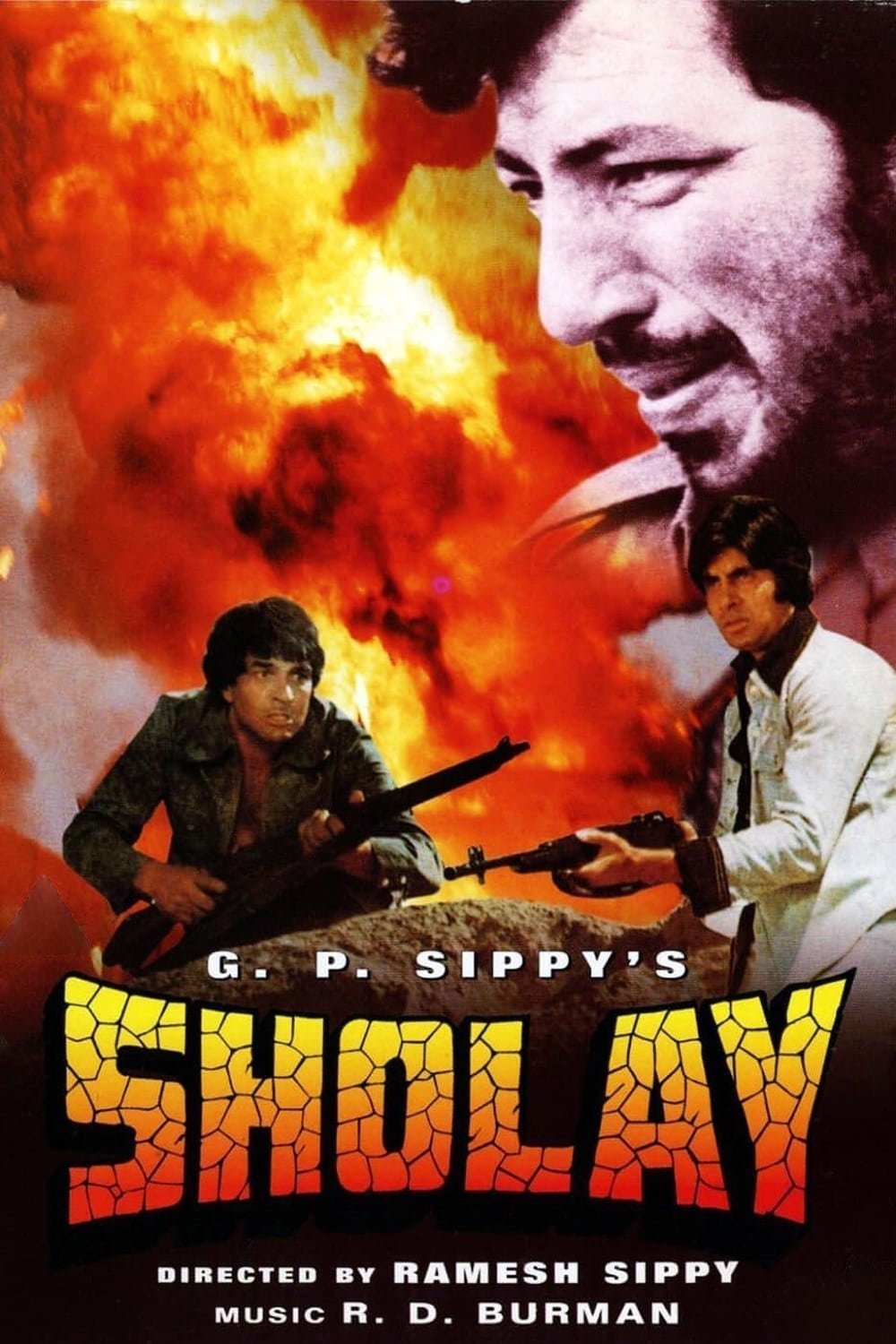 L'affiche du film Sholay [1975]