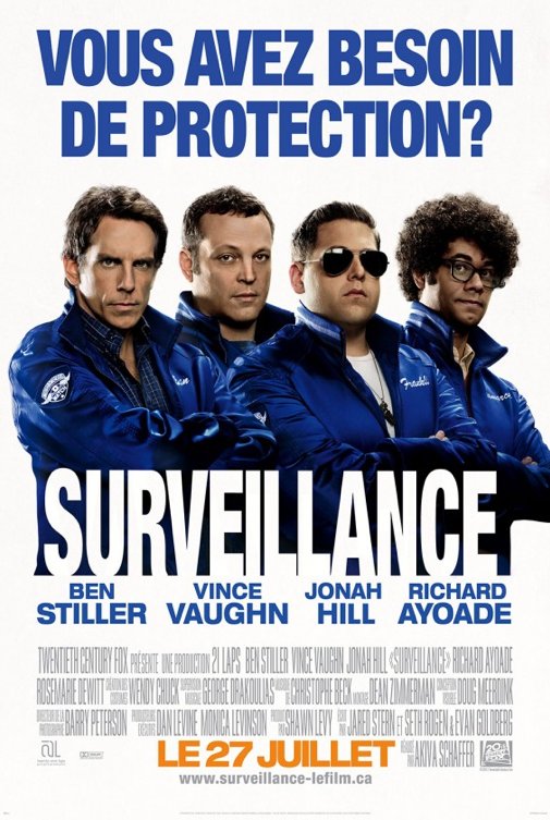 L'affiche du film Surveillance [2012]