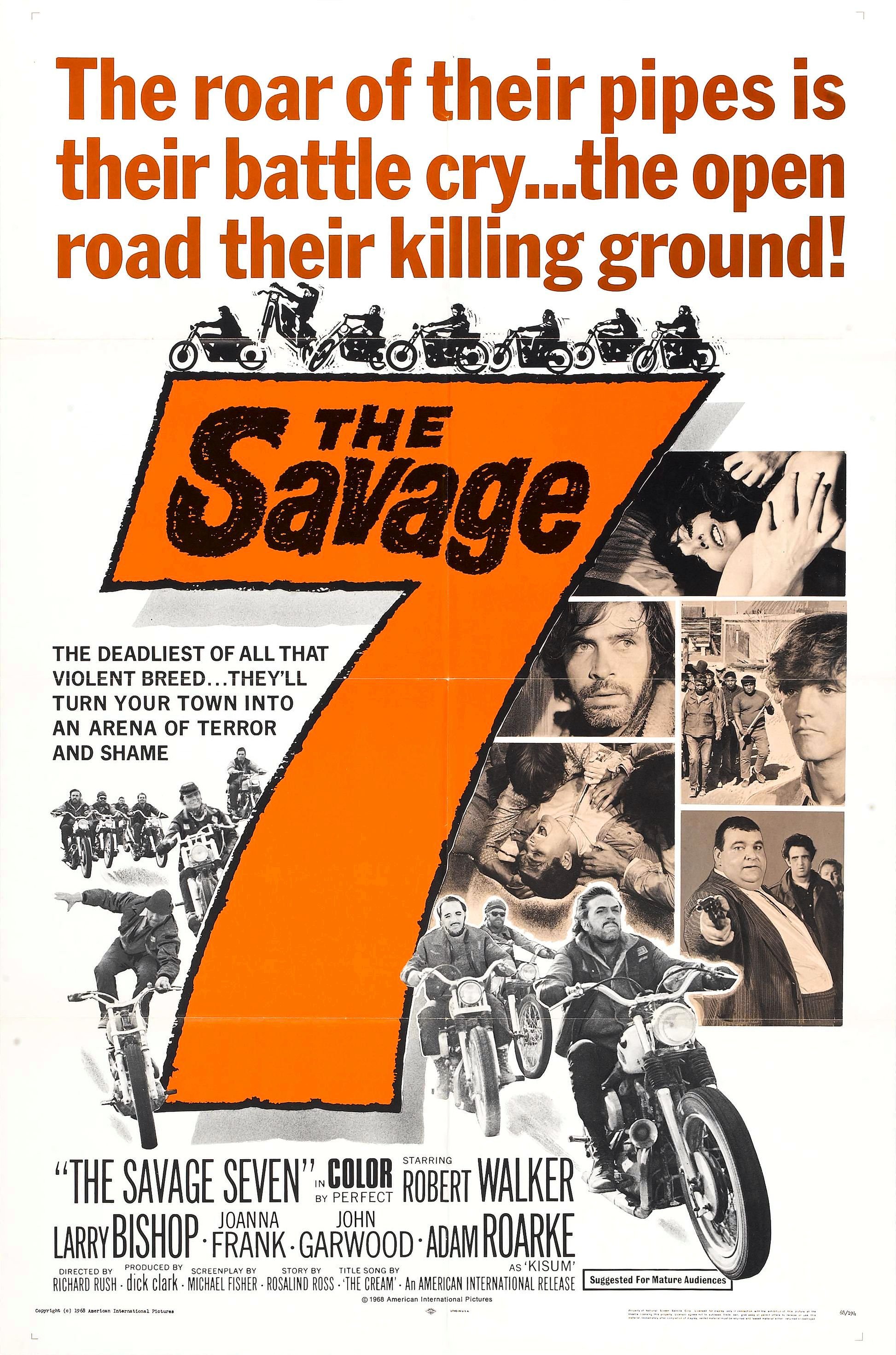 Poster of the movie The Savage Seven [1968]